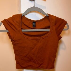 Windsor Rust Crop Top